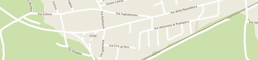 Mappa della impresa piazza giovanni a MANIAGO