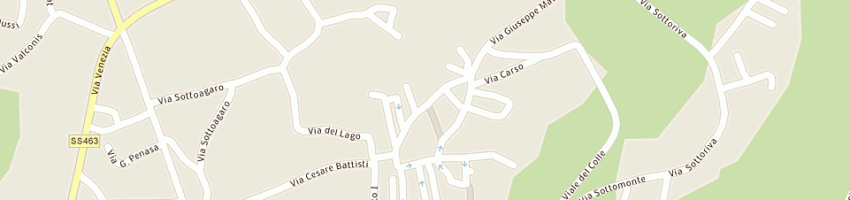 Mappa della impresa bar municipio a SAN DANIELE DEL FRIULI
