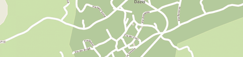 Mappa della impresa cadregari sergio a DAZIO