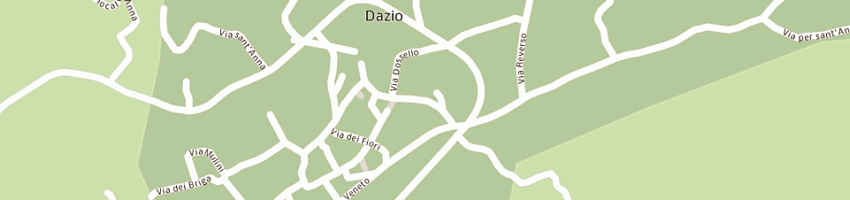 Mappa della impresa poste italiane a DAZIO