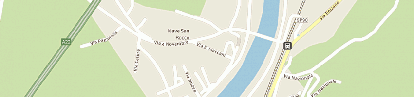 Mappa della impresa scuola materna a NAVE SAN ROCCO