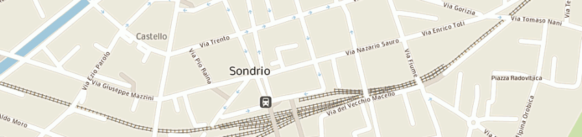 Mappa della impresa centro musicale di giuliano motta a SONDRIO