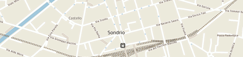 Mappa della impresa bar plaza sas di colombini tecla e c a SONDRIO