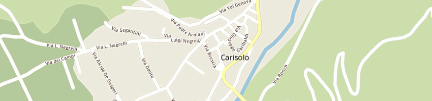Mappa della impresa famiglia cooperativa a CARISOLO