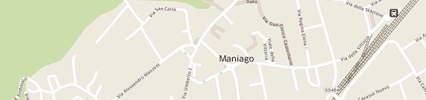 Mappa della impresa santuz luigi a MANIAGO