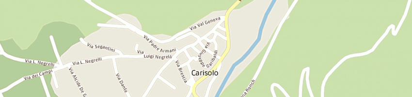 Mappa della impresa pasticceria la bottega del goloso a CARISOLO
