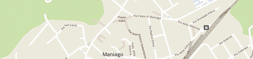 Mappa della impresa parrocchia s mauro a MANIAGO