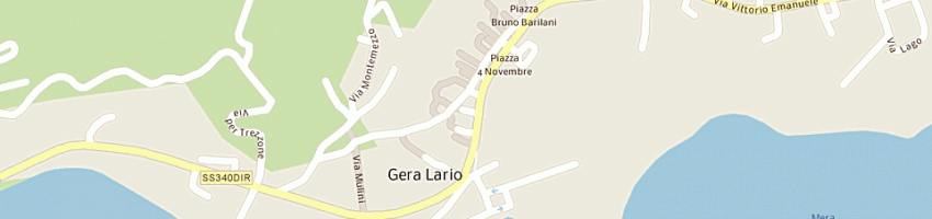 Mappa della impresa immobiliare lago di como di sartori aldo a GERA LARIO