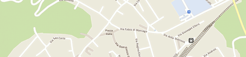 Mappa della impresa centro ottico pisano a MANIAGO