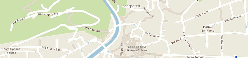 Mappa della impresa marveggio daniele a SONDRIO