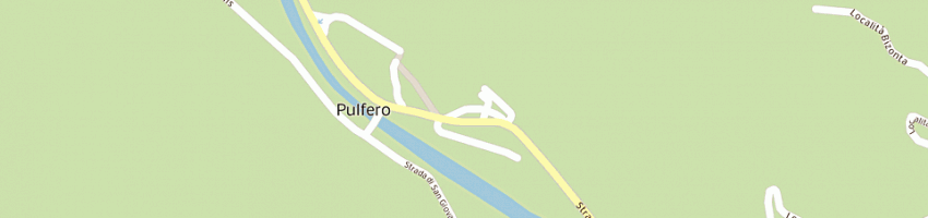 Mappa della impresa albergo al vescovo sas a PULFERO