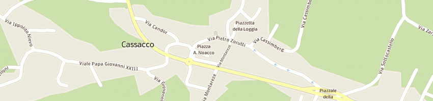 Mappa della impresa scuola materna statale' maria bortoluzzi' a CASSACCO