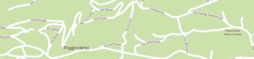 Mappa della impresa pizzeria il meneghino a SONDRIO
