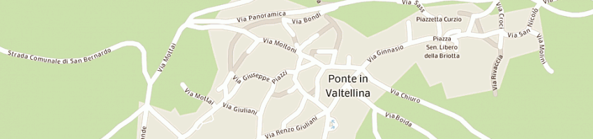 Mappa della impresa ricetti germano a PONTE IN VALTELLINA