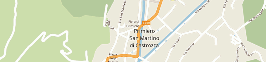 Mappa della impresa il mantello di s martino sas a FIERA DI PRIMIERO