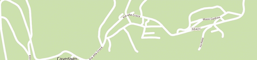 Mappa della impresa albergo bellavista a CAVEDAGO
