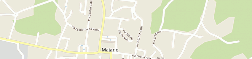 Mappa della impresa comune a MAJANO