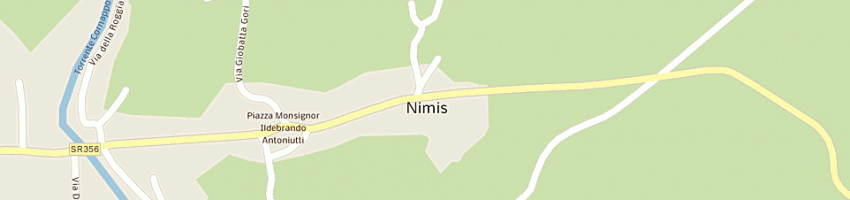 Mappa della impresa bertossi roberto a NIMIS