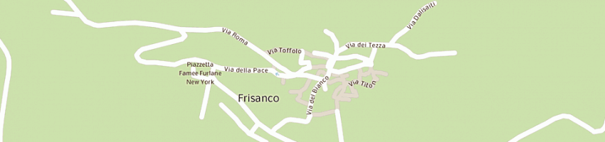 Mappa della impresa zanetti e paveglio snc di zanetti corinna a FRISANCO