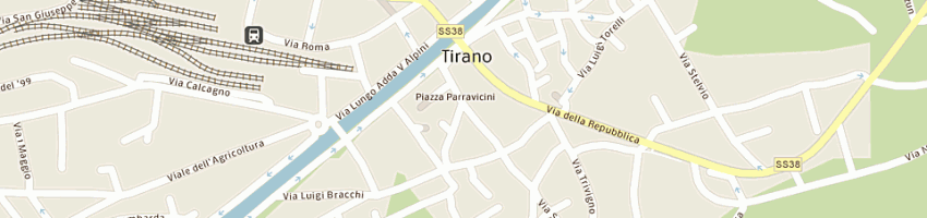 Mappa della impresa pola carlo a TIRANO