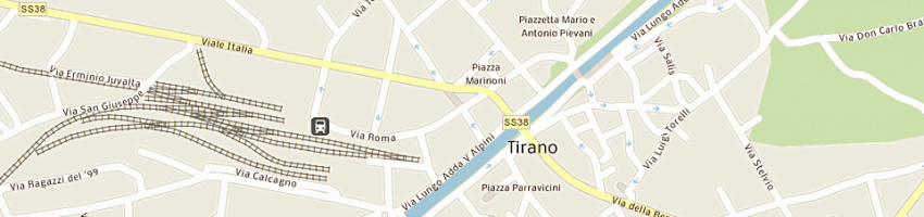 Mappa della impresa scarsi guido a TIRANO