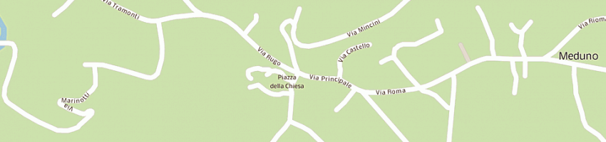 Mappa della impresa ottica de maso di giacobbi giulia a MEDUNO