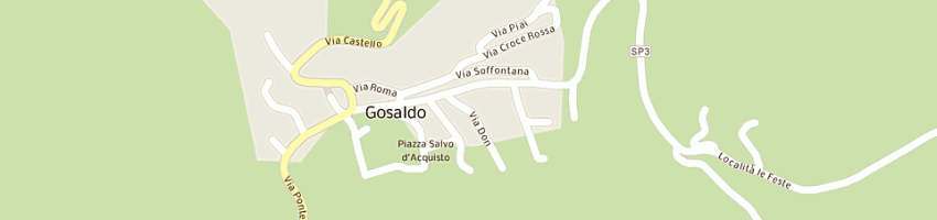 Mappa della impresa scuola elementare a GOSALDO