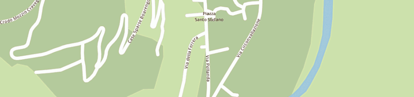 Mappa della impresa ristorante marconi snc di croce denis a CRODO