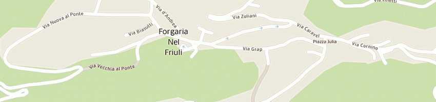 Mappa della impresa municipio a FORGARIA NEL FRIULI