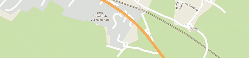 Mappa della impresa holz haus snc di franceschinis giacomo radames a MAGNANO IN RIVIERA