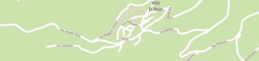 Mappa della impresa zamarra pasquale a VALLATA