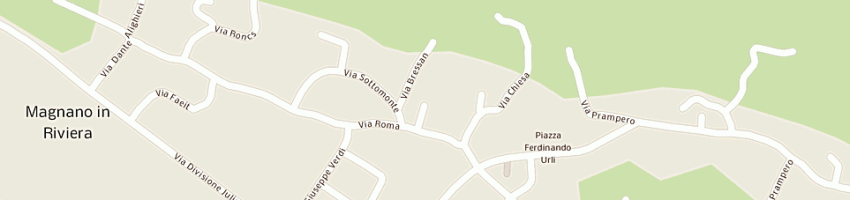 Mappa della impresa studio serafini di paola serafini a MAGNANO IN RIVIERA