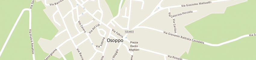 Mappa della impresa scuole elementari di osoppo a OSOPPO