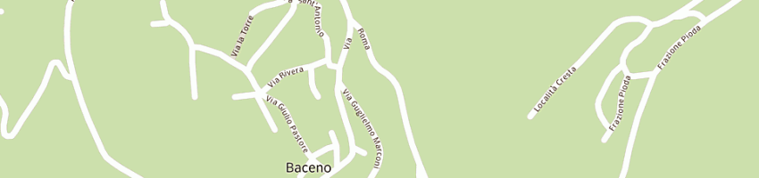 Mappa della impresa pallis walter a BACENO