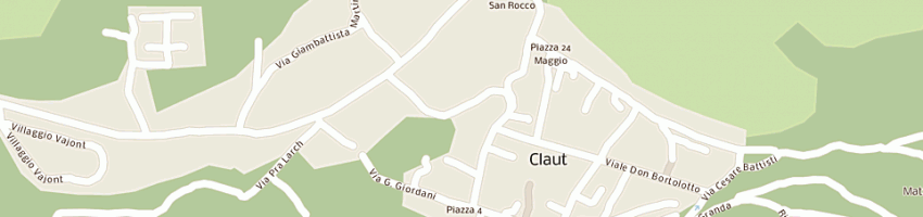 Mappa della impresa farmacia valcellina di chiaradia roberta a CLAUT