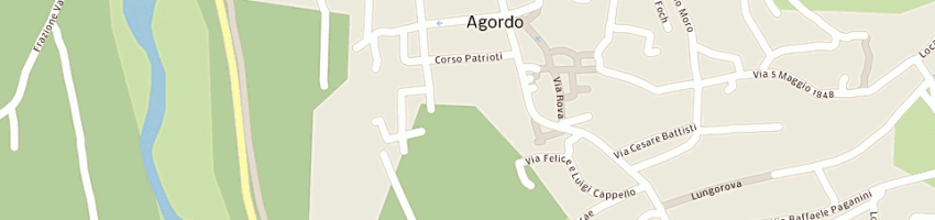 Mappa della impresa agenzia generale ina assitalia di bortoli marco a AGORDO