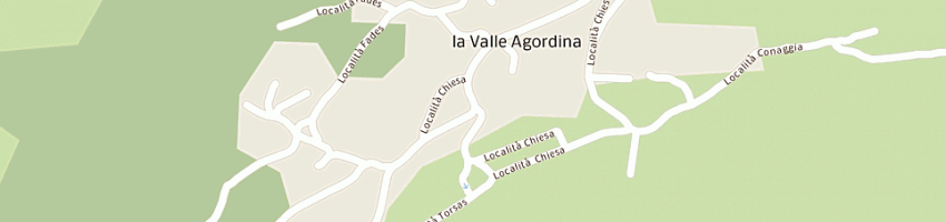 Mappa della impresa albergo garni' larin a LA VALLE AGORDINA