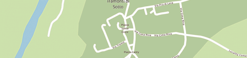 Mappa della impresa rugo giuseppe a TRAMONTI DI SOTTO