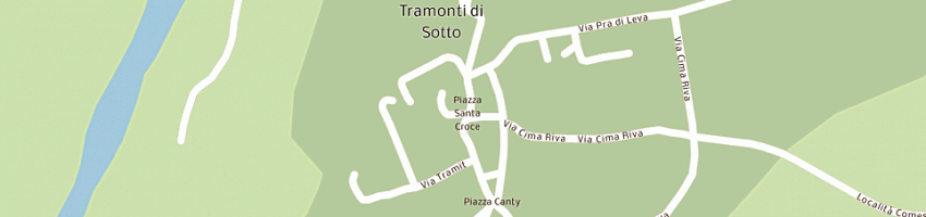 Mappa della impresa municipio a TRAMONTI DI SOTTO