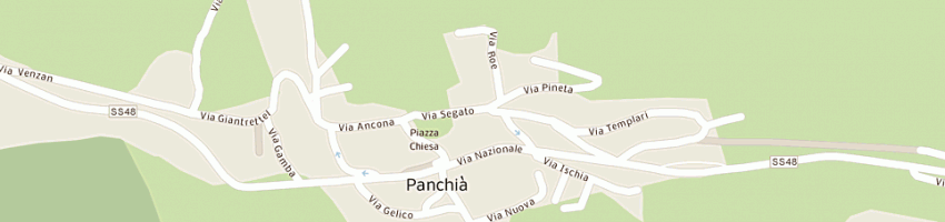 Mappa della impresa pitture e restauri snc di defrancesco remigio e fulvio a PANCHIA 