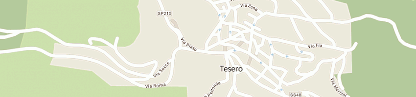 Mappa della impresa fg srl a TESERO