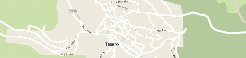 Mappa della impresa peretti massimiliano a TESERO
