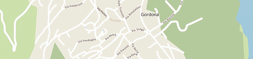 Mappa della impresa municipio di gordona a GORDONA