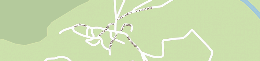 Mappa della impresa bar al vecio for cedolin maria michelina a TRASAGHIS