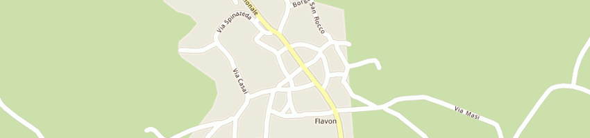 Mappa della impresa erreauto a FLAVON