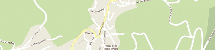 Mappa della impresa cassa rurale centrofiemme - cavalese a VARENA
