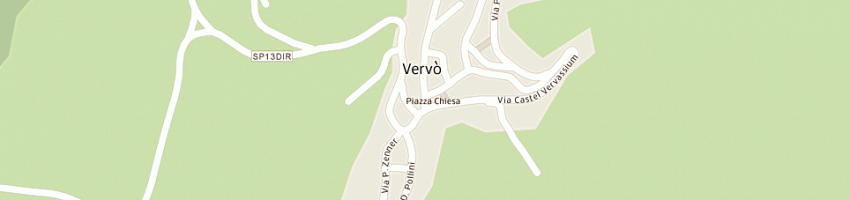 Mappa della impresa municipio di vervo' a VERVO 