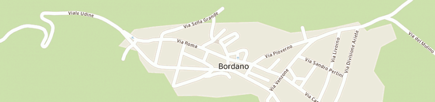 Mappa della impresa centro comunita' parrocchiale a BORDANO