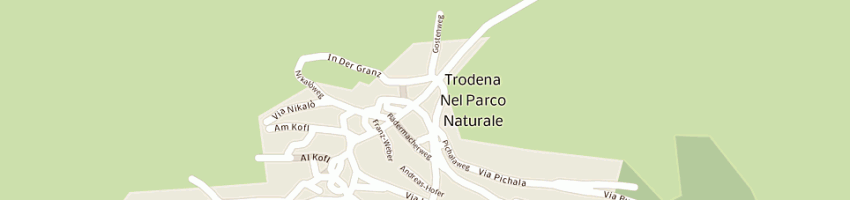 Mappa della impresa carabinieri a TRODENA