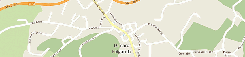 Mappa della impresa municipio a DIMARO